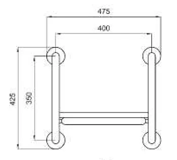 Sedile ribaltabile per doccia serie Export codice prod: DSV09434 product photo Foto3 L2