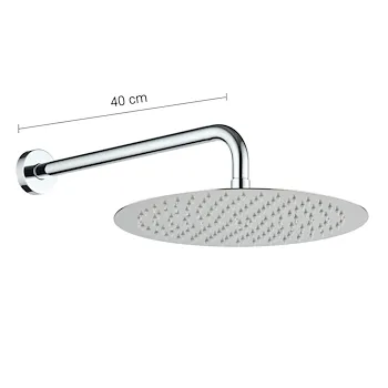 High Pro Plus set doccia tondo a parete cromato codice prod: 0000GYHP1010100 product photo Foto4 L2