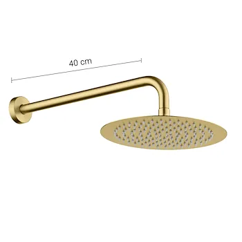 High Pro Plus set doccia tondo a parete oro opaco codice prod: 0000GYHP1010700 product photo Foto4 L2