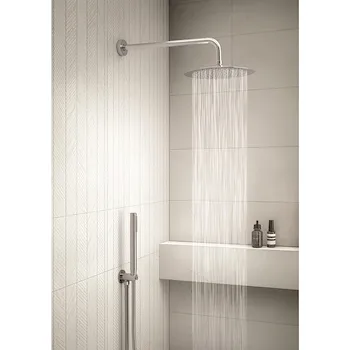 High Pro Plus set doccia tondo a parete spazzolato codice prod: 0000GYHP1010400 product photo Default L2