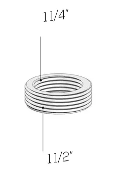 RIDUZIONE MOPLEN F 1"1/4 - M 1"1/2 codice prod: DSV20689 product photo Default L2