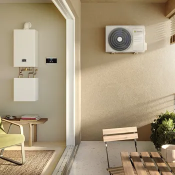 Harmony Hybrid 3,5 Kw sistema ibrido con pdc e caldaia Ciao X30C codice prod: 20225121 product photo Foto1 L2