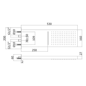 Apollo soffione doccia anticalcare cromato codice prod: ZSOF099CR product photo Foto1 L2