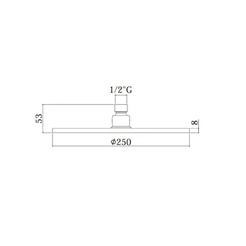 ZSOF101 soffione master speciale 25 anticalcare cromato codice prod: ZSOF101CR product photo Foto1 L2