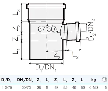 Braga rid. tre strati d.110/75 87° codice prod: IT00137 product photo Foto1 L2