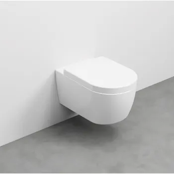 Smile wc sospeso bianco talco senza brida codice prod: SMVSNWTL product photo Default L2