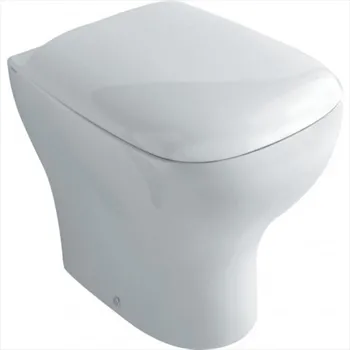 Argento Genesis wc a terra bianco lucido codice prod: GEA01BI product photo Default L2