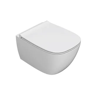 Genesis wc sospeso senza brida bianco lucido codice prod: GNS03BI product photo Default L2