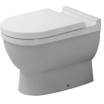 Starck3 wc a terra con scarico a pavimento bianco lucido codice prod: 0124090000 product photo Default L2