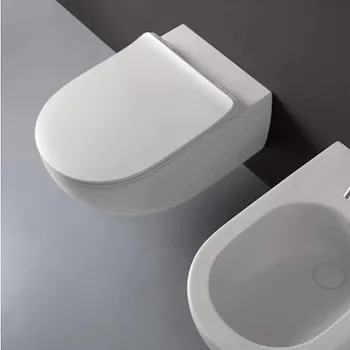 App wc sospeso sistema GoSilent bianco lucido codice prod: AP118S product photo Default L2
