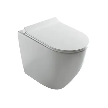 Dream wc a terra con scarico universale a pavimento bianco lucido codice prod: 7310 product photo Default L2