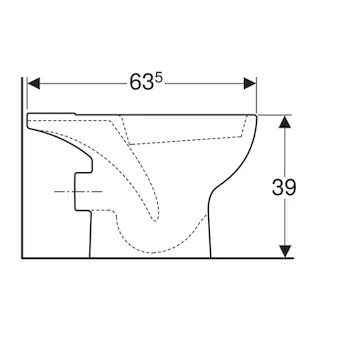 Colibr&igrave; wc a terra per cassetta di risciacquo esterna monoblocco bianco lucido codice prod: 500.858.00.1 product photo Foto1 L2
