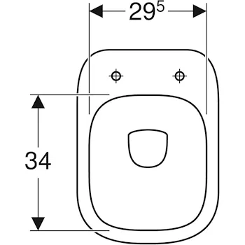 Fantasia wc a terra scarico a parete bianco lucido codice prod: 500.907.00.1 product photo Foto3 L2