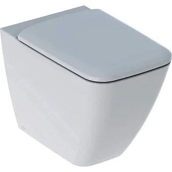 Icon Square wc a terra Rimfree&reg;  con sedile bianco lucido codice prod: 500.825.00.1 product photo Default L2