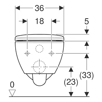 Selnova wc sospeso Rimless &reg; con sedile bianco lucido codice prod: 502.793.00.1 product photo Foto1 L2