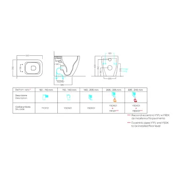Tecna wc a terra bianco lucido codice prod: 00Y9DH01 product photo Foto1 L2