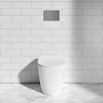 Connect wc a terra AquaBlade&reg; con sedile bianco lucido codice prod: E052501 product photo Foto3 L2