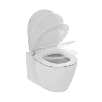 Connect wc sospeso AquaBlade&reg; con sedile slim bianco lucido codice prod: E049301 product photo Default L2