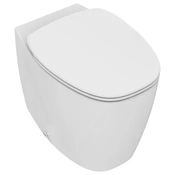 Dea wc filo parete aquablade® con sedile slim chiusura rallentata bianco codice prod: T349101 product photo Default L2