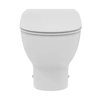 Tesi wc a terra AquaBlade&reg; con scarico universale con sedile slim rallentato bianco lucido codice prod: T465201 product photo Foto2 L2