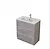 NOBU mobile a terra l. 80 cm 3 cassetti con lavabo -grigio caldo codice prod: 5NOBK03.054 ddd 5ALLLV1.000 product photo Default XS2