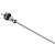 Asta orizzontale per scarico 33 cm cromata codice prod: ZAST022CR product photo Default XS2