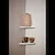 Easy shelf 2 mensole angolari a scomparsa in marmoresina silk light lucido cm 22,9 complete di kit d codice prod: SKLAS2LU18 product photo Foto3 XS2