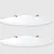 Quick Shelf 2 mensole angolari in marmo naturale cotone lucido cm 22,9 con 4 reggimensola codice prod: CTOA2QLU15 product photo Default XS2