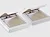 Quick Shelf 2 mensole angolari in marmo naturale sabbia chiara lucido cm 22,9 con 4 reggimensola codice prod: SBHA2QLU15 product photo Foto1 XS2