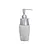 Damasco dispenser sapone da appoggio in poliresina argento codice prod: QD6120WK product photo Default XS2