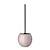 Glitter portascopino ceramica rosa ramato con manico con coperchio cromato codice prod: QF2140RA product photo Default XS2