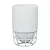 Grid bicchiere da appoggio in poliresina e ferro bianco codice prod: QG1100WW product photo Foto1 XS2