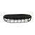 Grid porta sapone da appoggio in poliresina e ferro nero codice prod: QG1110NE product photo Foto1 XS2