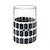 Melody bicchiere da appoggio in vetro e mosaico grigio codice prod: QF8100GR product photo Default XS2