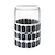 Melody bicchiere vetro mosaico grigio codice prod: QF8100GR product photo Default XS2