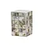 Perl bicchiere da appoggio in poliresina mosaico marrone  codice prod: QD9100MA product photo Foto1 XS2