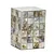 Perl bicchiere da appoggio in poliresina mosaico marrone  codice prod: QD9100MA product photo Foto2 XS2