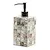 Perl dispenser sapone da appoggio in poliresina mosaico bianco codice prod: QD9120MA product photo Default XS2