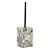 Perl porta scopino da appoggio in poliresina mosaico marrone codice prod: QD9140MA product photo Default XS2