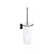 Skyline porta scopino a parete in vetro satinato base nera codice prod: A202140NE product photo Default XS2