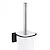 Skyline porta scopino a parete in vetro satinato base nera codice prod: A202140NE product photo Foto1 XS2