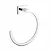 Smart porta salviette a parete ad anello cromato codice prod: A74160CRCA product photo Default XS2