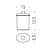 Contenitore per dispenser sapone vetro acidato codice prod: B93600-VAN product photo Default XS2