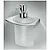 Land dispenser sapone a parete satinato cromato codice prod: B93180CR-VAN product photo Default XS2