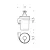 Link dispenser sapone destra a parete cromato codice prod: B9310DCR-VAN product photo Foto1 XS2