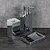 Look dispenser sapone da appoggio cromato codice prod: B93200CR product photo Foto2 XS2