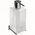 Look dispenser sapone vetro acidato naturale cromato codice prod: B93160CR-VAN product photo Default XS2