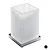 Look porta bicchiere da appoggio vetro satinato grafite opaco codice prod: B16410GM-VAN product photo Default XS2
