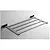 Look rack porta salviette 50 cm cromato codice prod: B16870CR product photo Default XS2