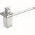 Lul&ugrave; spandisapone e porta salviette 32,5 cm sinistra per bidet cromato codice prod: B62740CR-VAN product photo Default XS2